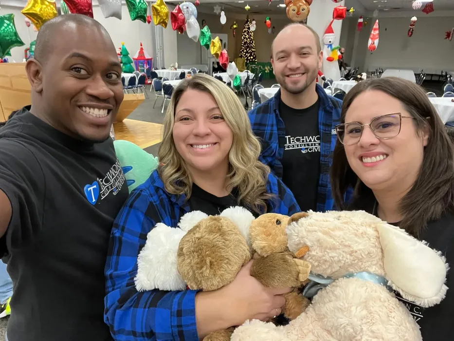 Techworks Gives Back program in action