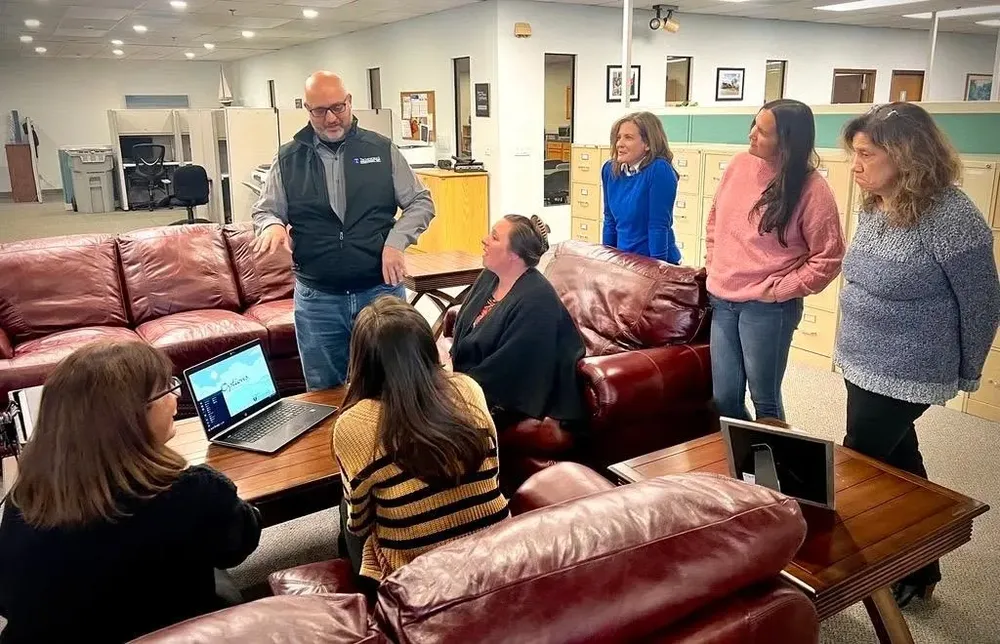 Techworks Gives Back program in action